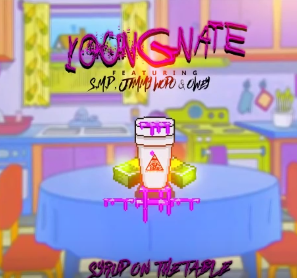 YoungNate- syrup on the table